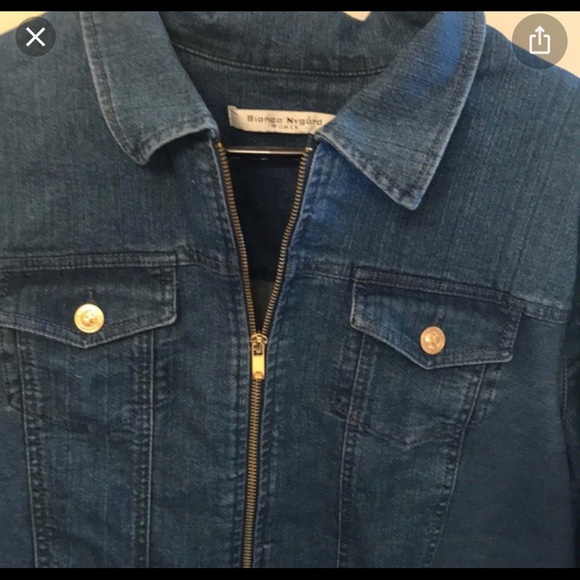 Bianca Nygard Cropped Jean Jacket - Picture 3 of 6